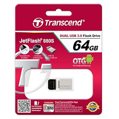 Transcend USB 3.0 TS64GJF880S 64GB Silver