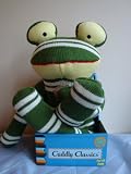 Cuddly Classics Sock Plush Toy - Green Frog
