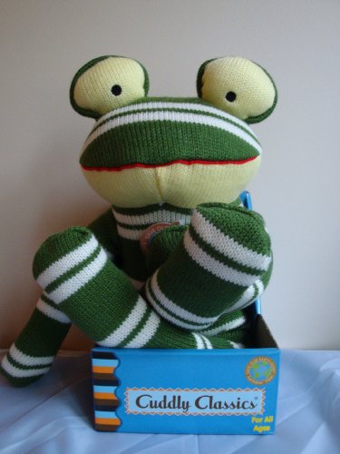 Cuddly Classics Sock Plush Toy - Green Frog