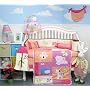 New Boutique Day At Zoo 10pcs Crib Nursery Bedding Set