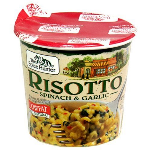 Spice Hunter Spinach And Garlic Risotto Cup, 2.1-Ounce Unit (Pack of 24) by Spice Hunter