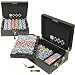 500 Chip Ace/King Suited 11.5g Set w/Beautiful Mahogany Case