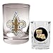 New Orleans Saints NFL Rocks Glass & Shot Glass Set - Primary logo