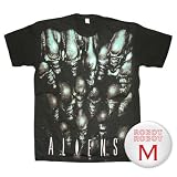 エイリアン グループ・ショット 黒Tee／Aliens Group Shot T-Shirt Sheer 映画Tシャツ M【並行輸入】の画像