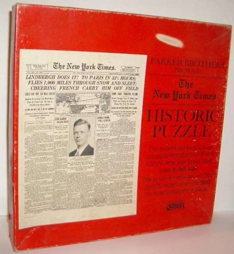 The New York Times Historic Puzzle Lindberghs Flight