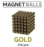 Magnet Balls Gold Edition - Magnetic Earth Magnet Puzzle in Collector's Tin