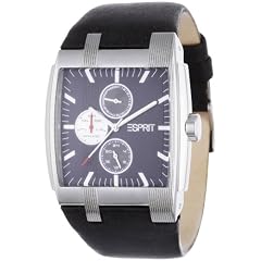 Esprit Herrenarmbanduhr adventure brown leather houston GENTS ES101961006