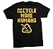 Russian Roulette Clothing Recycle More Humans Men's T-Shirt - 2 Sided