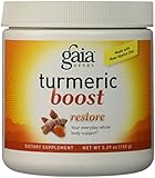 Gaia Herbs Turmeric Boost Restore Supplement, 5.29 Ounce