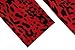 ANGVNS Womens Long Sleeves Printed Bodycon Stretchy Midi Dress