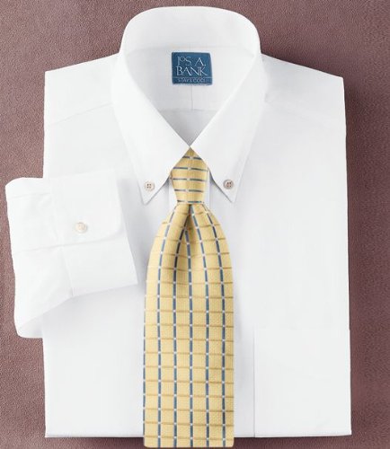 Stays Cool Tailored Fit Broadcloth Buttondown Collar Dress Shirt