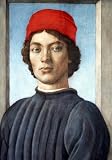 Acrylic Fridge Magnet Lippi Filippino Portrait of a youth
