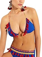 less is more Sujetador de Bikini (Azul)