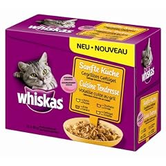 Whiskas Sanfte K�che Multipack Portionsbeutel Gegrilltes Gefl�gel 12 x 85 g, 1-er Pack (1 x 1 kg)