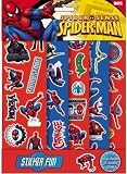 Spiderman Sticker Fun 5 Sheets of Stickers
