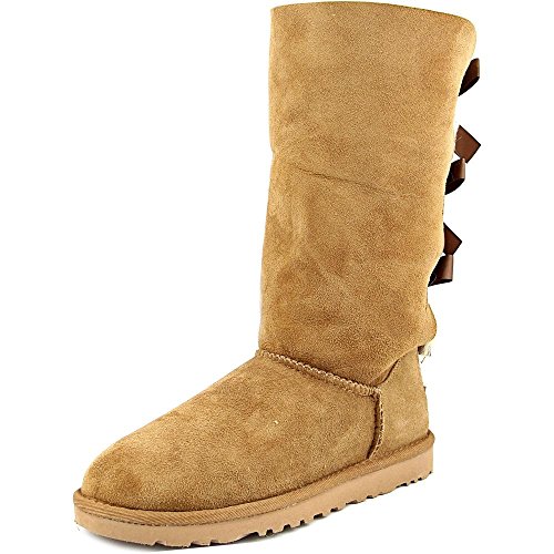 UGG Australia Womens Bailey Bow Tall Chestnut Boot - 6