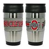 Ohio State Textured Travel Tumbler