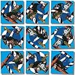 B Dazzle Outer Banks' Lighthouses Scramble Squares 9 Piece Puzzle