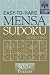 Books : Easy-to-Hard Mensa Sudoku (Official Mensa Puzzle Book)