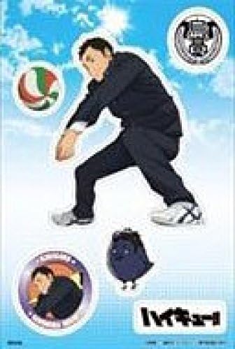 Haikyuu !! Charapeta Sticker Sheet Seal Daichi Sawamura Msize Anime Goods