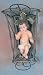 Nativity Collection - Baby Jesus - 16in. - In Wooden Crib - Glass Eyes - Eye Lashes