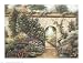 The Garden Gate by Barbara Felisky. LAMINATED. 14.94 inches width by 10.98 inches height. Highest Quality Art Poster Print