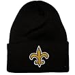 New Orleans Saints Black Knit Cuffed Beanie