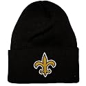 New Orleans Saints Black Knit Cuffed Beanie