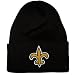 New Orleans Saints Black Knit Cuffed Beanie