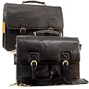 Ashwood Heavy Duty Leather Briefcase/Laptop Bag - Gareth