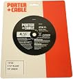 Porter Cable 12122 4-1/2-Inch 80 Tooth Laminate and Light Sheet Metal Cutting Trim Saw Blade with 3/8-Inch Arbor