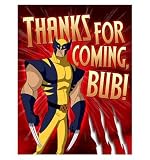 Wolverine Thank You Notes 8ct