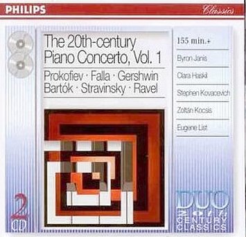 CD-Charts  Music : 20th-Century Piano Concertos, Vol.1