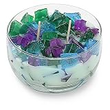 Primal Elements Color Bowl Candle, Facets Of The Sea, 12-Ounce Jar