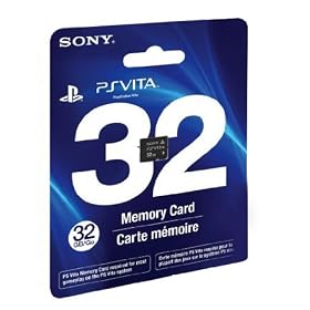 PS Vita 32GB Memory