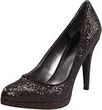 Nine West Women's Rocha Pump,Black Glitter,10 M US