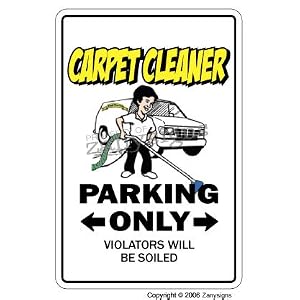 CARPET CLEANER ~Sign~ parking cleaning steam shampooer by 