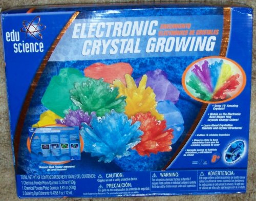 Edu Science Electronic Crystal Growing Set 51zbj3u4DsL Edu Science Electronic Crystal Growing Set