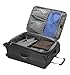 iFLY Carbon Racing Hard Sided Large Checked Luggage, Silver