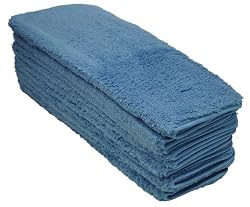 Eurow Microfiber Double Density Towels 12 X 16 in 660 GSM Eurow Shag 10-Pack