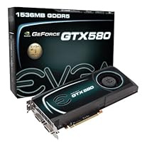EVGA GeForce GTX 580 1536 MB GDDR5 PCI-Express 2.0 Graphics Card - Lifetime Warranty 015-P3-1580-AR
