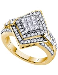 0.75CTW DIAMOND INVISIBLE RING
