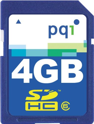 PQI SDHC Class 6  4GB �i�v�ۏ� QSDH6-4G