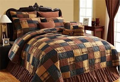 Patriotic Patch Queen Quilt