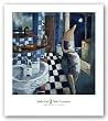 Bano Azul by Didier Lourenco 13"x15" Art Print Poster