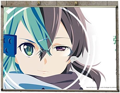 Canvas Wall Scroll Poster (32x20 inches)-Anime Sword Art Online Ii Sinon Sword Art Online_685373