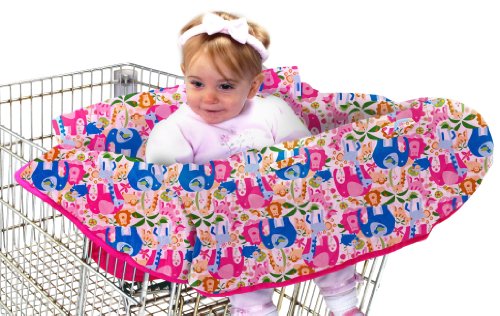 Buy Low Price Cozy Babe Ease The Chic Clean Shopper Cart Cover, Pink B002UD6BCQ