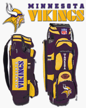 Buy Minnesota Vikings NFL Golf Cart Bag from Datrek International by Datrek International