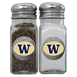 Review Bergamot  / Washington Huskies NCAA Basketball Salt/Pepper Shaker Set