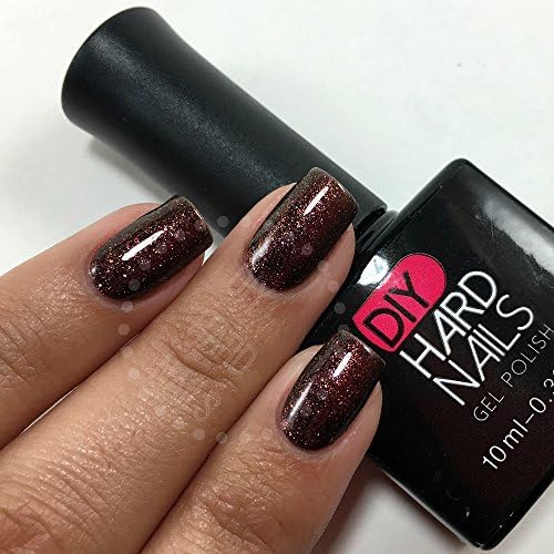 Best UV Soak Off Gel (Shellac) Nail Polish - Professional Grade - Requires UV or LED Nail Lamp - BONUS Downloadable at Home Gel Nail Guide Included (Moroccan Night)